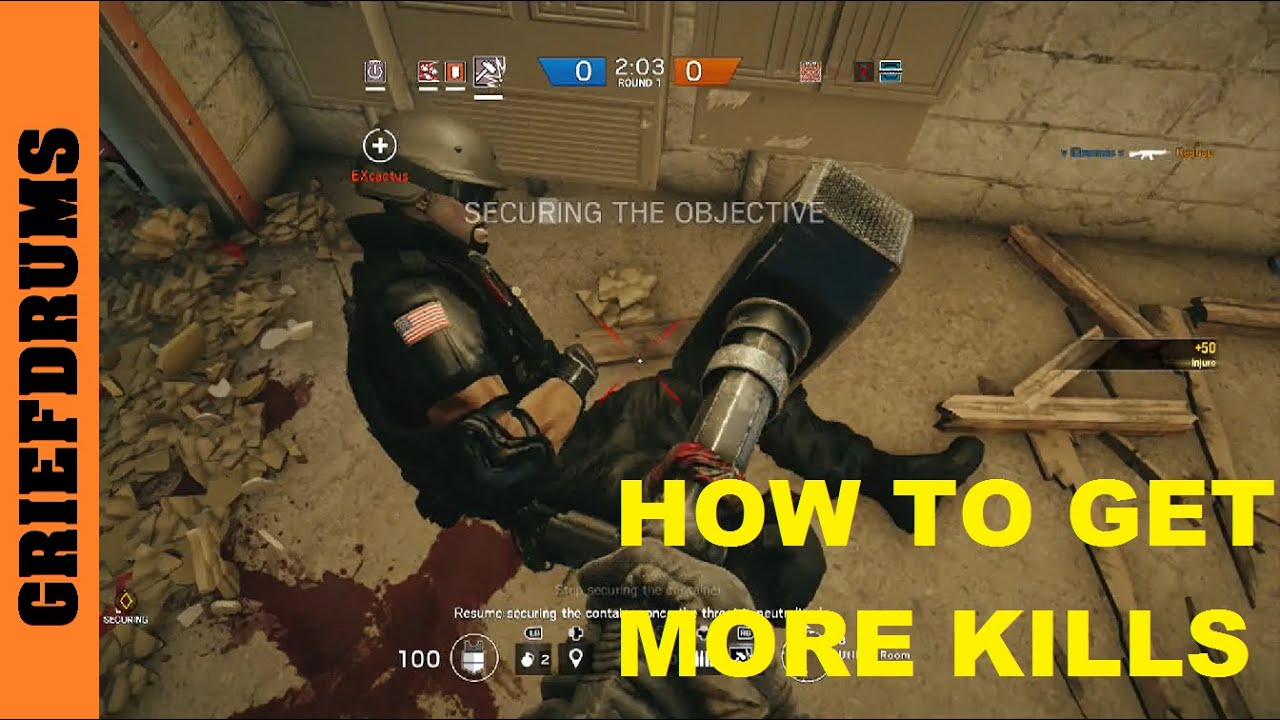 How to get more kills: Part 1 Rainbow six siege