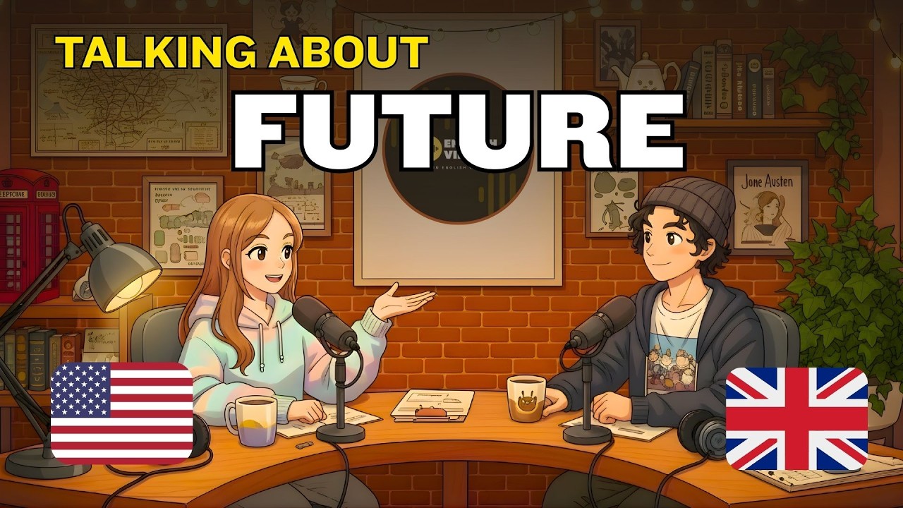 How to Talk About the Future in English | Real English Conversation Practice