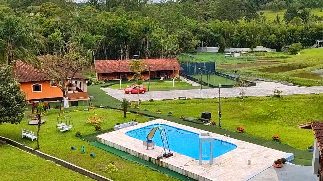 ((R$ 950.000 ESCRITURADA COM 5 LAGOS DE PEIXES)) Linda Chácara De 45.000 m² Em Biritiba-Ussu