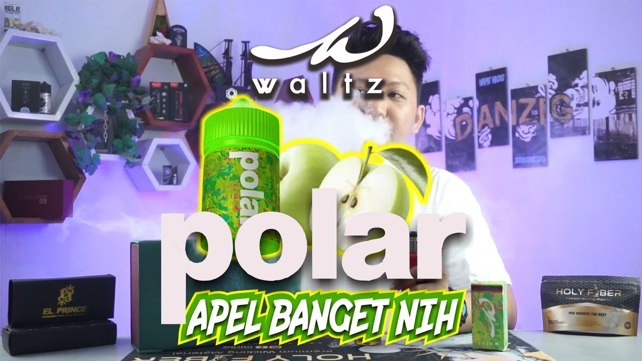 POLAR APPLE ‼️ UDAH GAK SEDINGIN YANG ANGGURNYA DAN RASANYA APEL HIJAU BANGET 🔥 WALTZ
