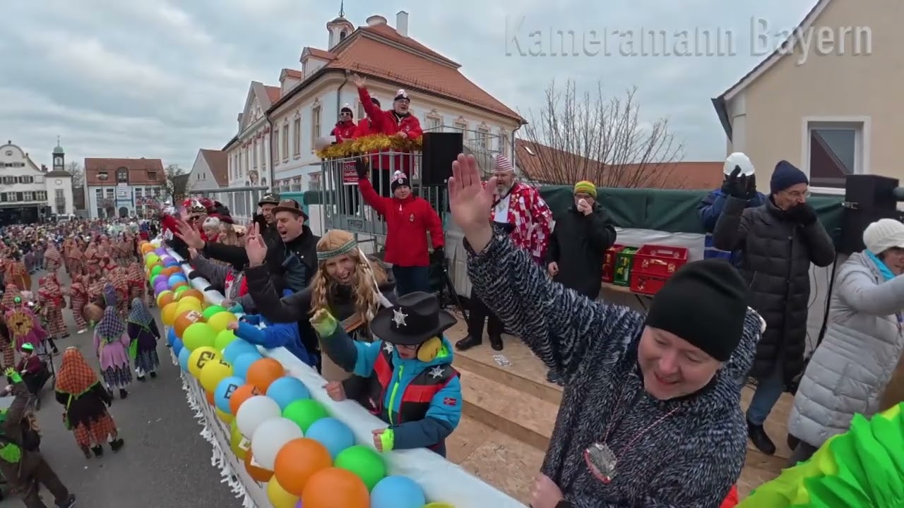 Allersberg allaa - 55. Allersberger Faschingszug am Sonntag, 15. Februar 2026 mit 80 Gruppen