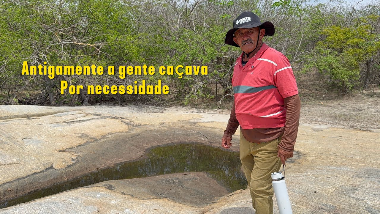 Antigamente a gente tinha que caçar para sobreviver 