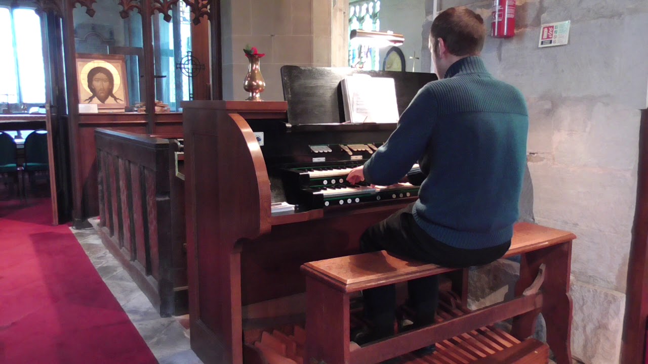 Compton 'Miniatura III' pipe organ - demonstration of stops