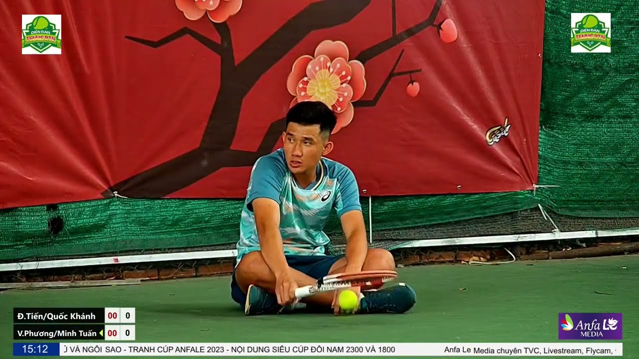 Đắc Tiến/Quốc Khánh vs Minh Tuấn/Văn Phương - Đôi nam Siêu Cup 2300