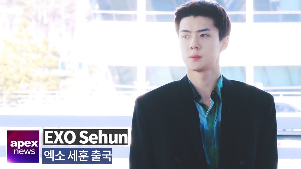 엑소(EXO) 세훈, 모델보다 우월해 | EXO Sehun departure to Paris 2020. 01. 15