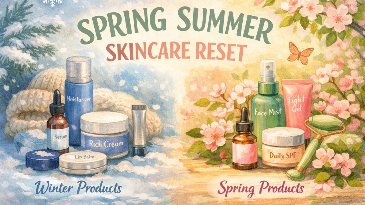 My Spring Skincare Reset 🌸 Products I Switched After Winter