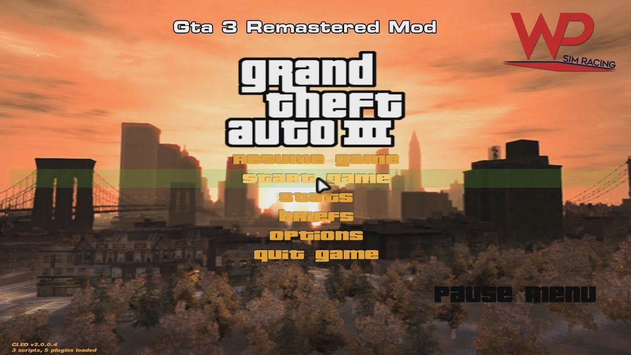 Gta 3 | Gta 3 Remastered Mod