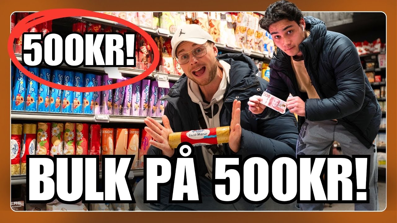 BULK PÅ 500KR!