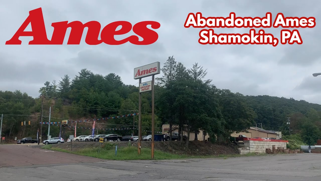 Abandoned Ames in Shamokin, PA (GOT INSIDE!)