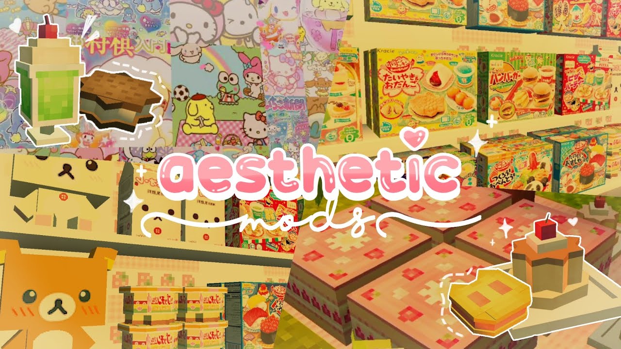 ꒰ Minecraft PE ꒱ top 5 aesthetic addons for 1.21+ 🧸🍡