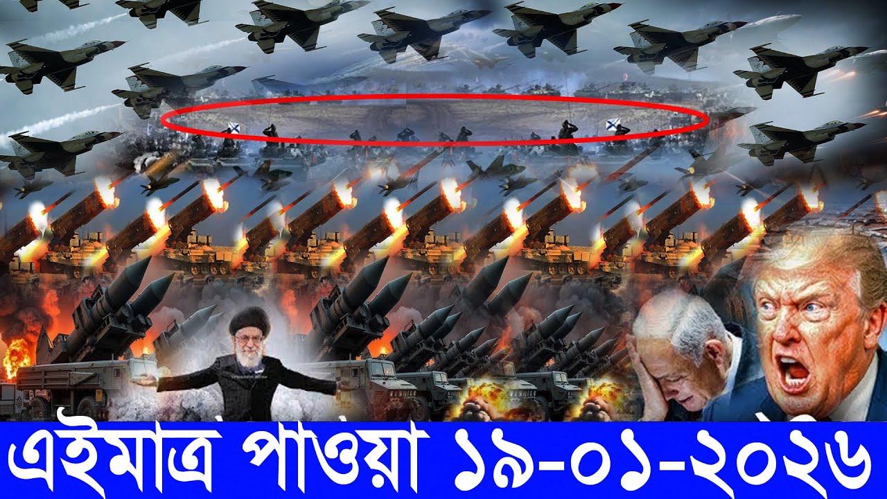 আন্তর্জাতিক বাংলা খবর BBC World News 20 January 2026|| World News Bangla || International News Today