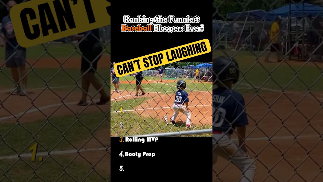 Little League Laughs Ranking the Funniest Baseball Moments #shorts #funny