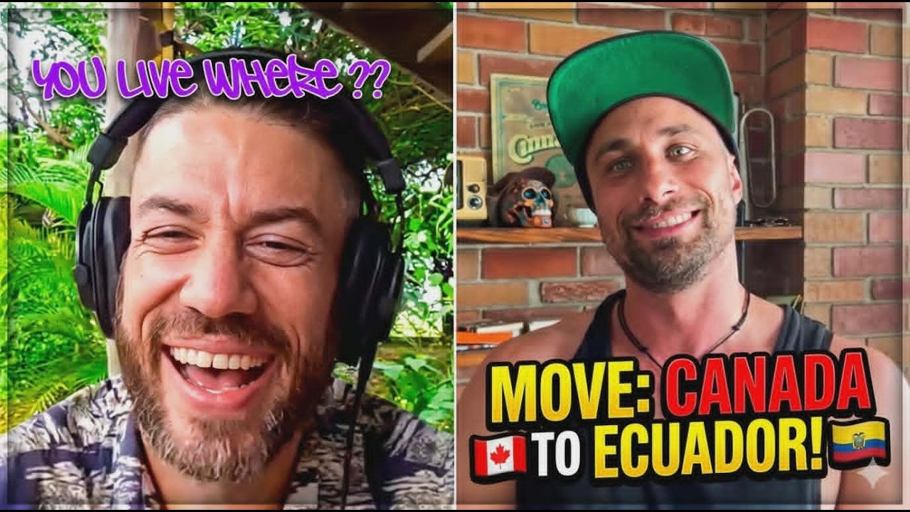 Ryan moves from Canada  to Ecuador.