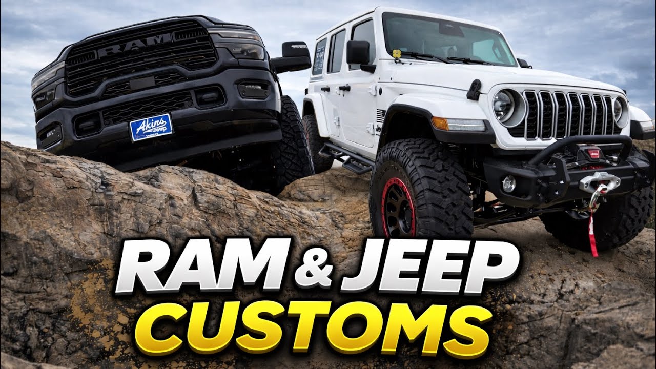 Тюнинг автомобилей RAM и JEEP от WILD WILLIES в Акинсе, Виндер, Джорджия.