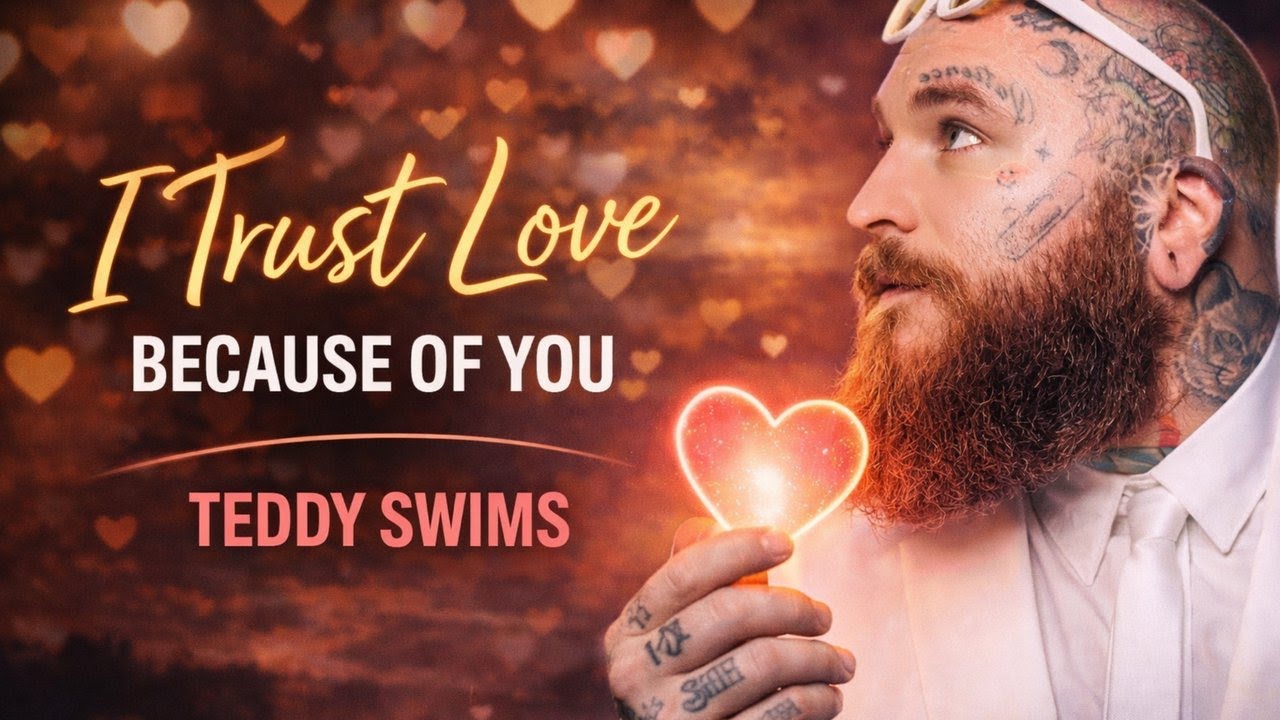 I Trust Love Because of You – Teddy Swims | Soulful Love Song That Heals the Heart