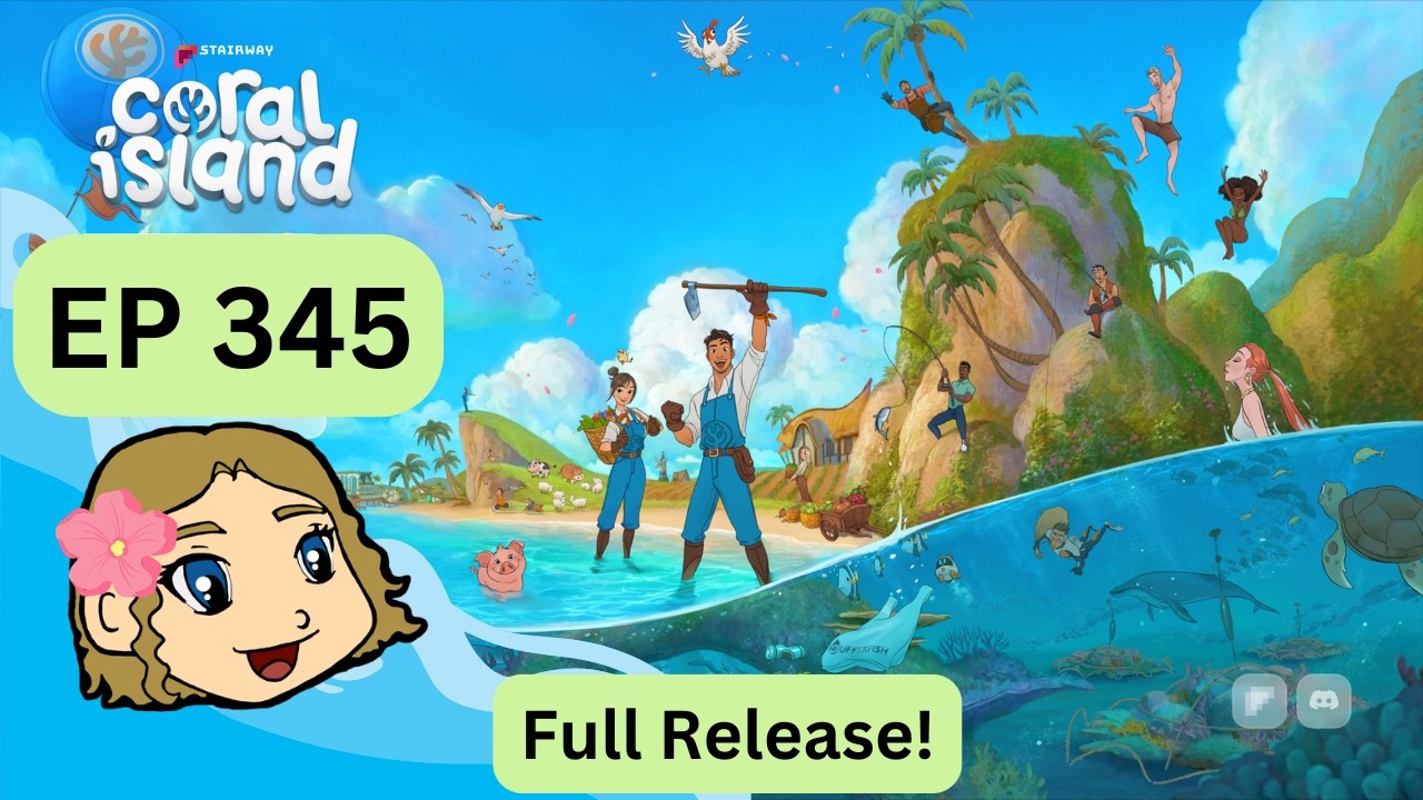 Coral Island Ep 345 / YR 4 Spring / AntagonistKim Plays