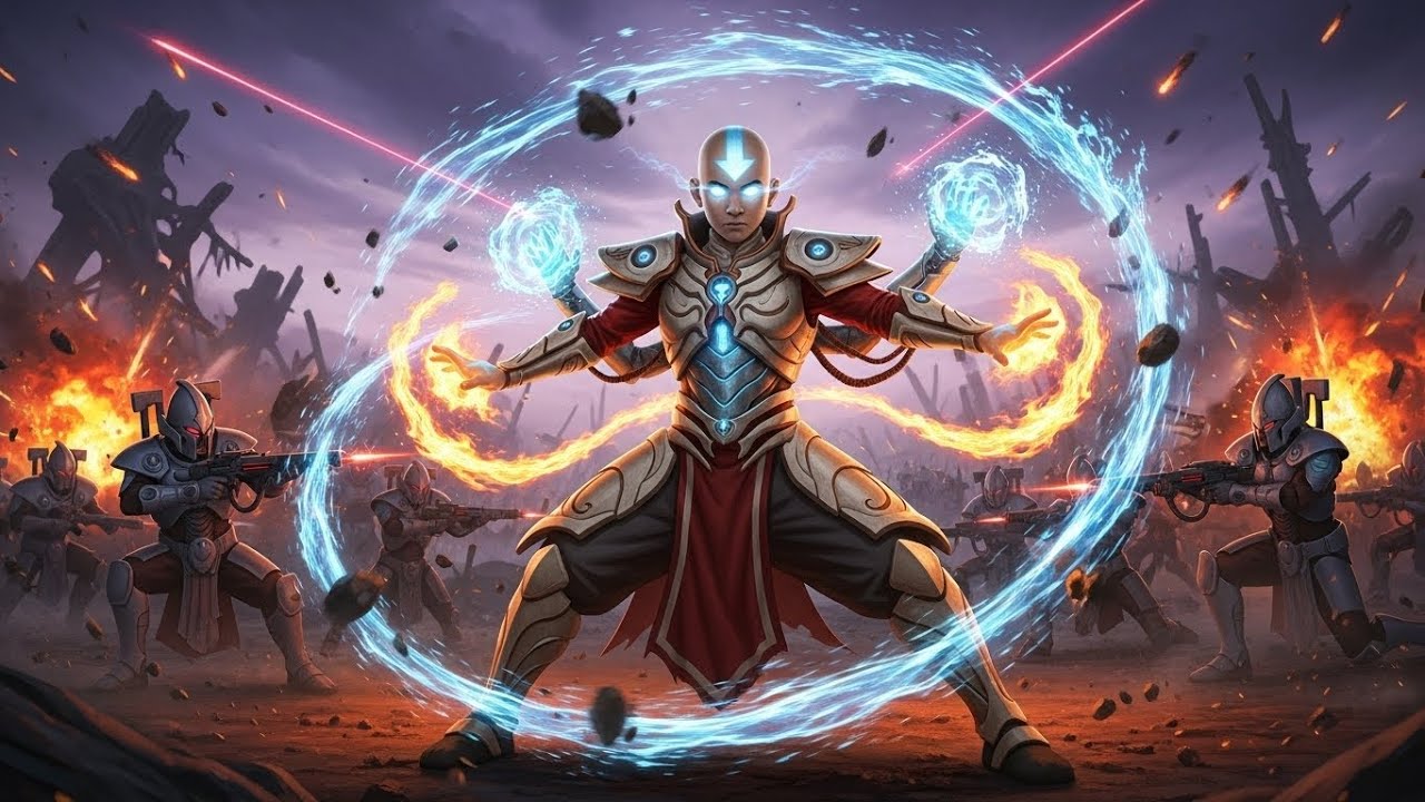 What If Aang Joined the Eldar in Warhammer 40K to Restore BALANCE