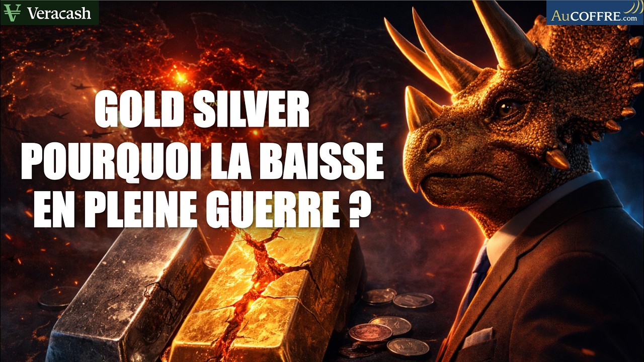 Investir en or et métaux précieux (04/03/26): pourquoi cette baisse en pleine guerre ?