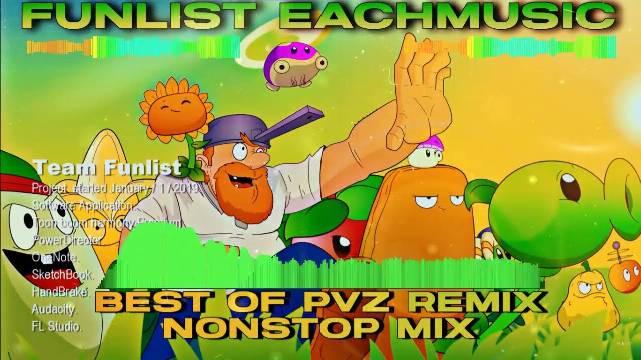 BEST of Plants Vs Zombies REMIXES NONSTOP MIX 2022 | FUNLIST EACH MUSIC