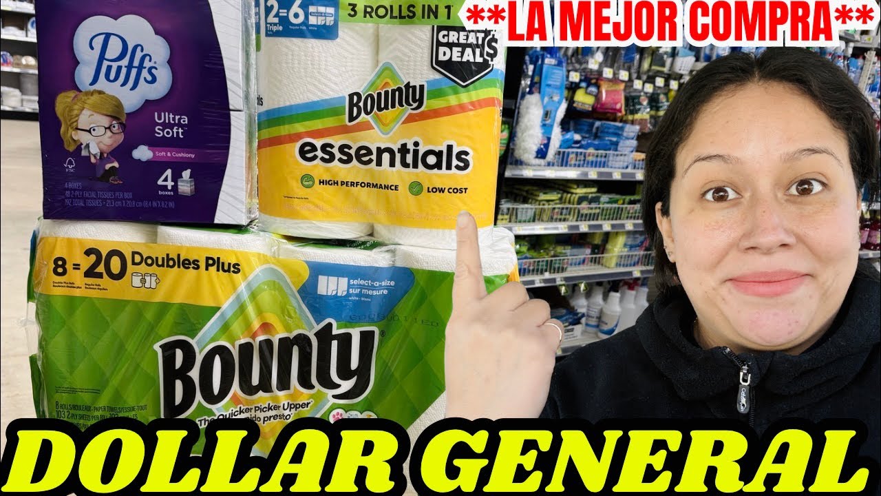 OMG ‼️🔥LA MEJOR COMPRA!!🔥BAUNTY**DOLLAR GENERAL 3/09/2026