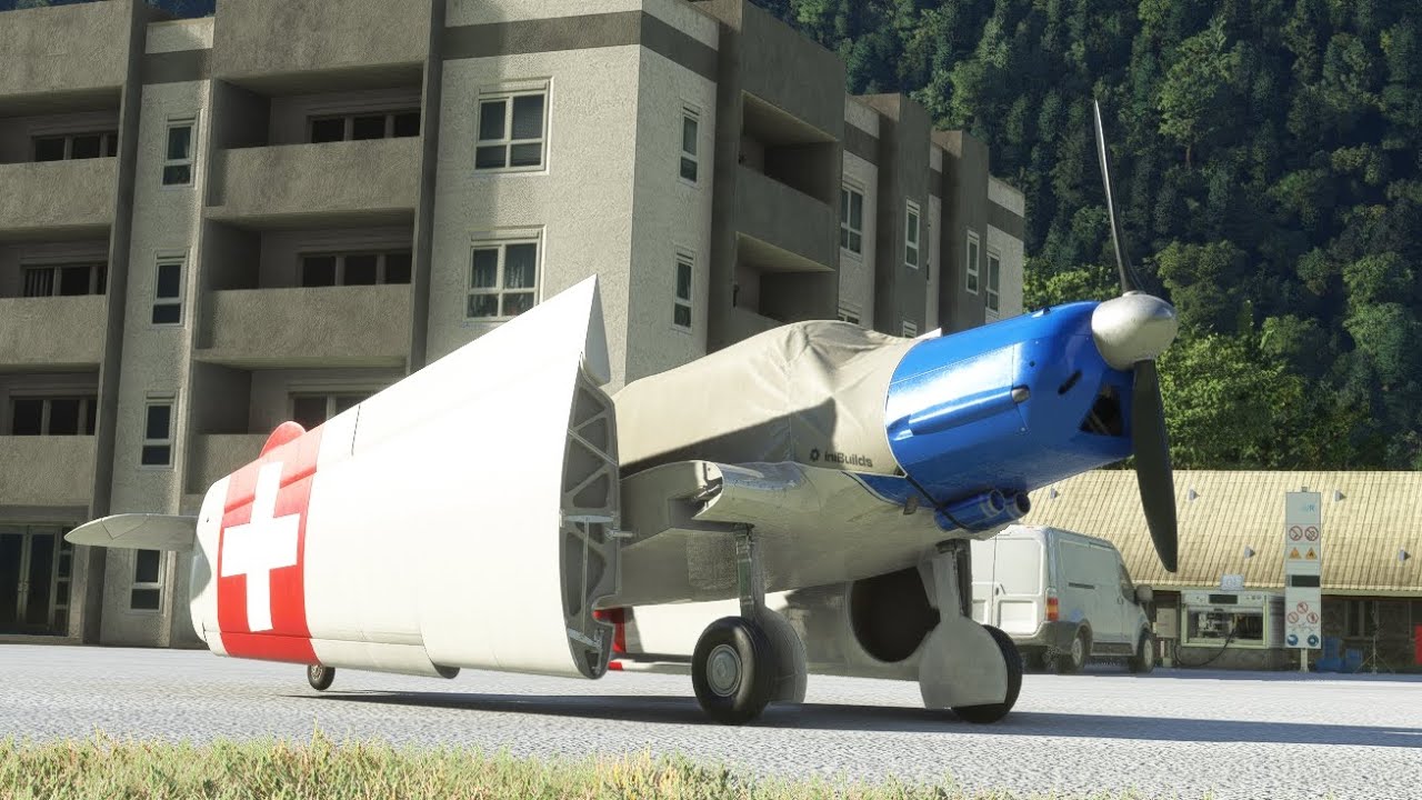 First look at the Messerschmitt BF108 Taifun in Microsoft Flight Simulator