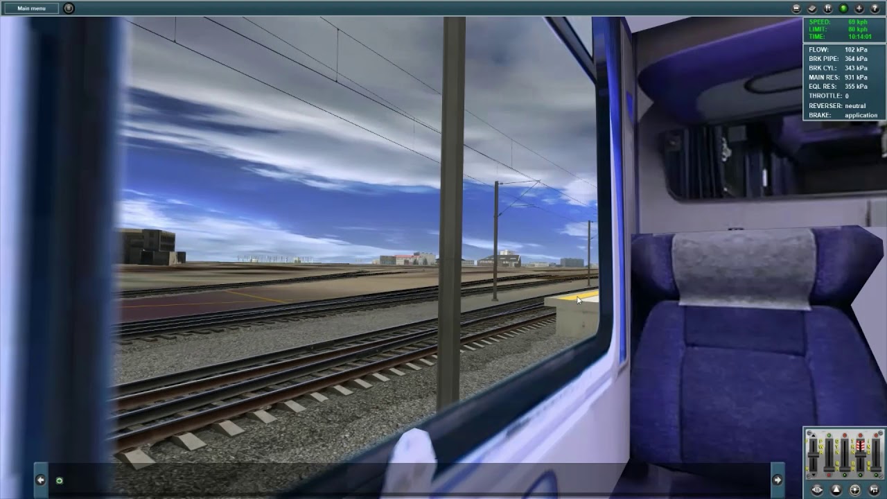 Trainz Simulator TrainOSE Hellasprinter and Express Livery train part 2