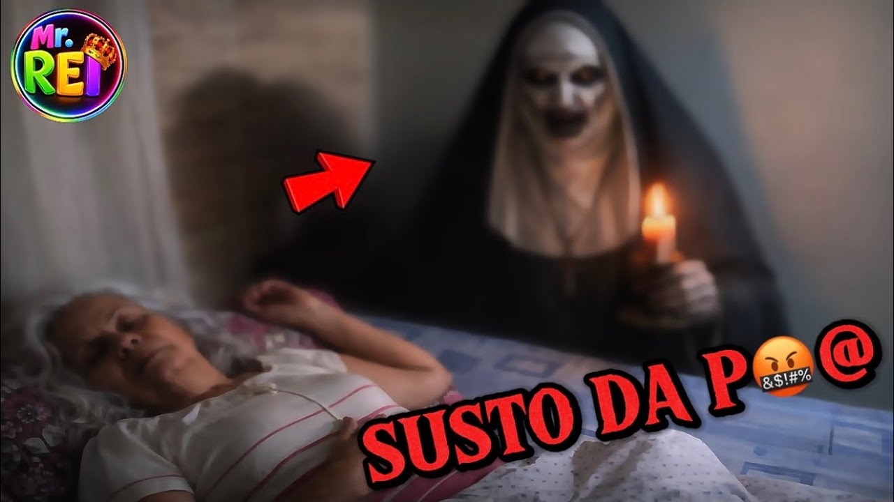 😱 ACORDOU COM UMA FREIRA DO DEMÔNIO 😱😂 “SUSTOS ENGRAÇADOS” | FUNNY HORROR TRY NOT TO LAUGH 