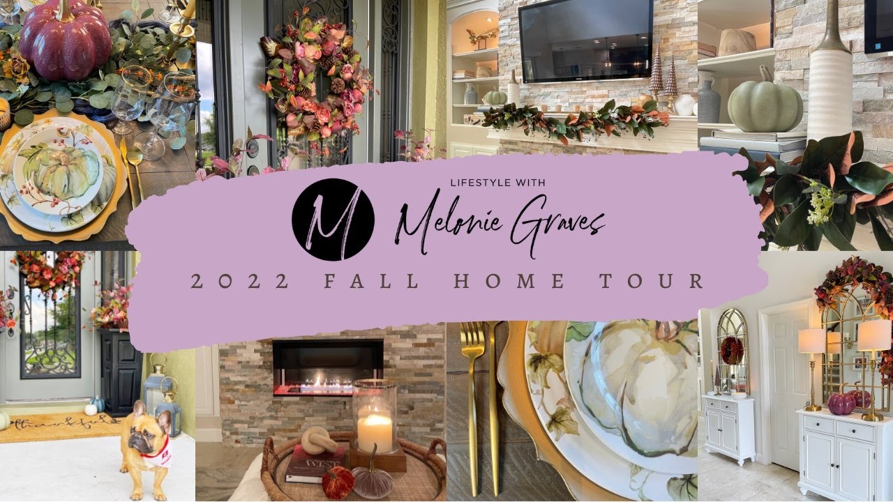 2022 Fall Home Tour | POOL UPDATE | Lifestyle with Melonie Graves
