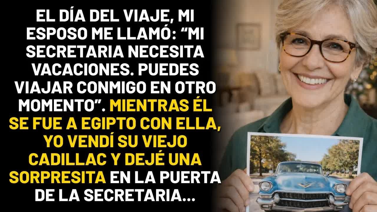 Mi esposo canceló nuestro viaje a Egipto： “mi novia va en tu lugar”. Entonces preparé una sorpresa..