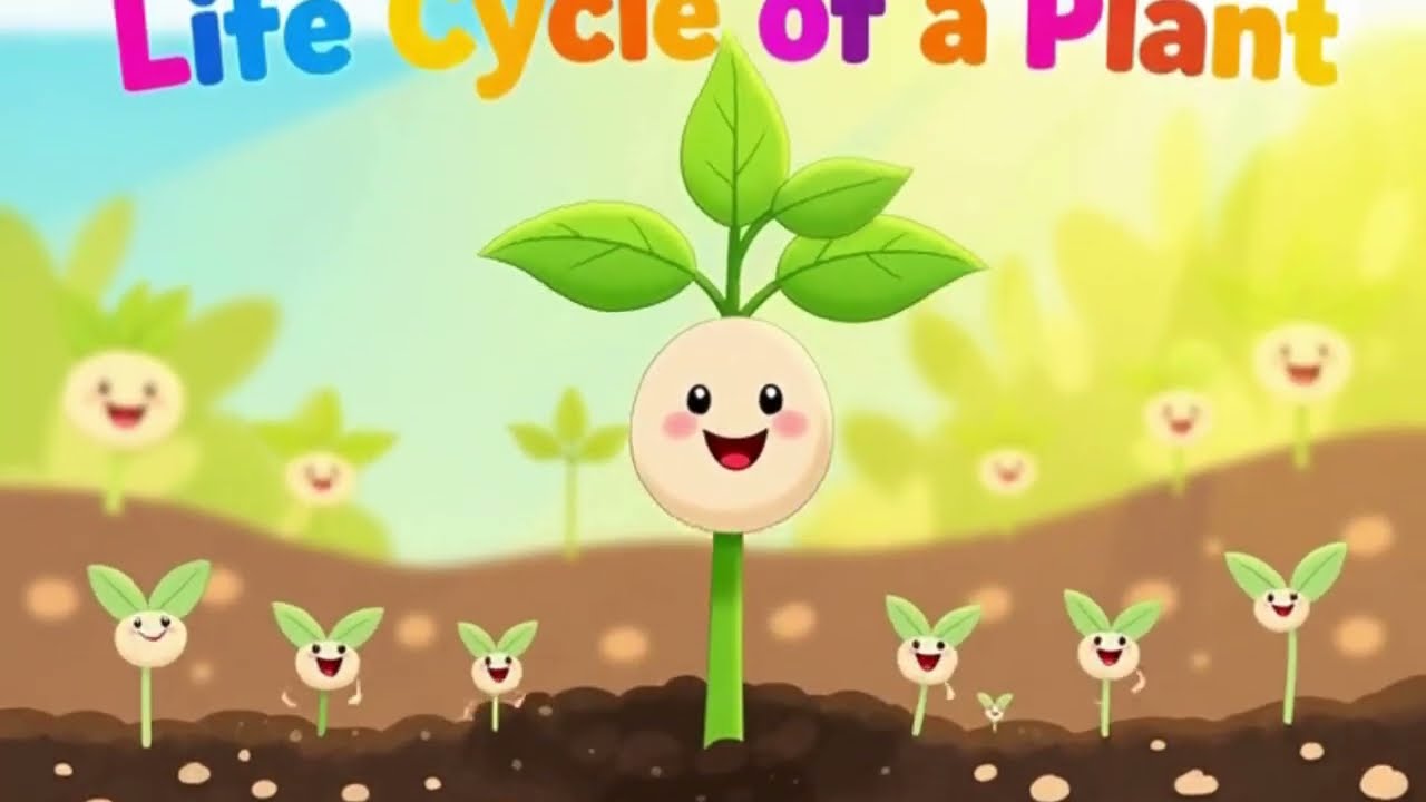 The Little Seed’s Big Journey | Life Cycle of a Plant for Kids | Educational stories