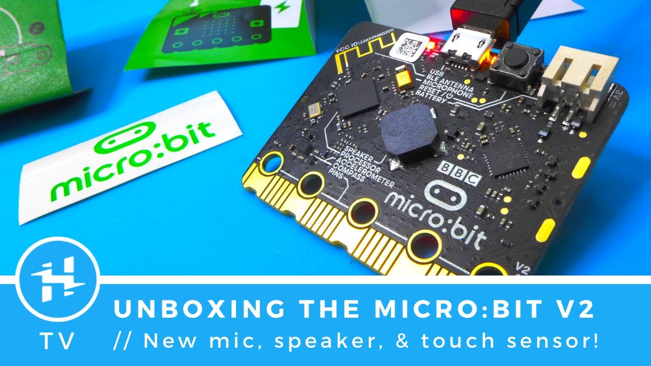 Unboxing the New Micro:bit V2!