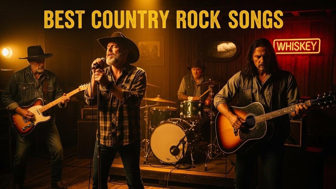 Country Rock Freedom Playlist 2026 🎸 Open Roads & Honest Lyrics | CCR