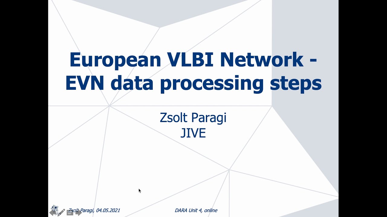 L6: EVN Data Reduction, a Guide - Zsolt Faragi