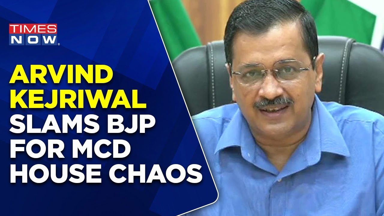 Violent Clashes Between BJP And AAP During Mayor Elections | CM Kejriwal Slams BJP MLAs | Times Now
