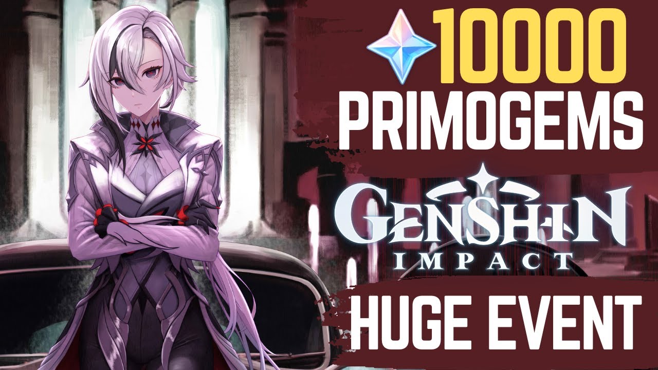 Масштабное событие по Genshin Impact! Получите 10000 примогемов прямо сейчас!