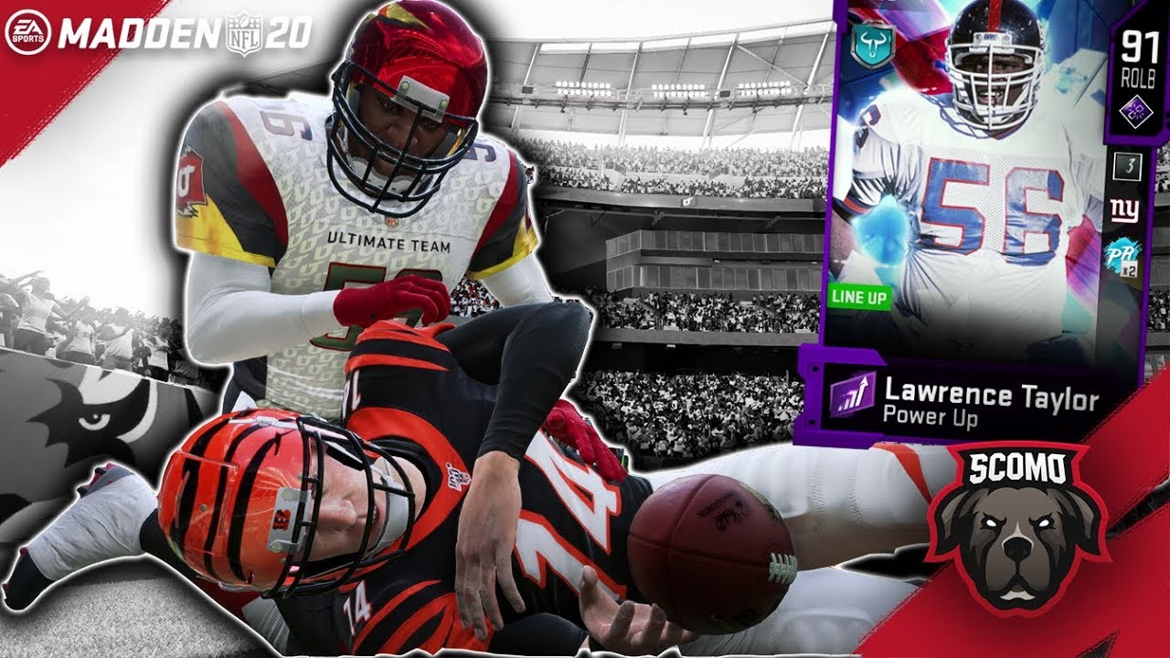 He Broke His Leg! 91 Overall Lawrence Taylor Gameplay! Madden 20