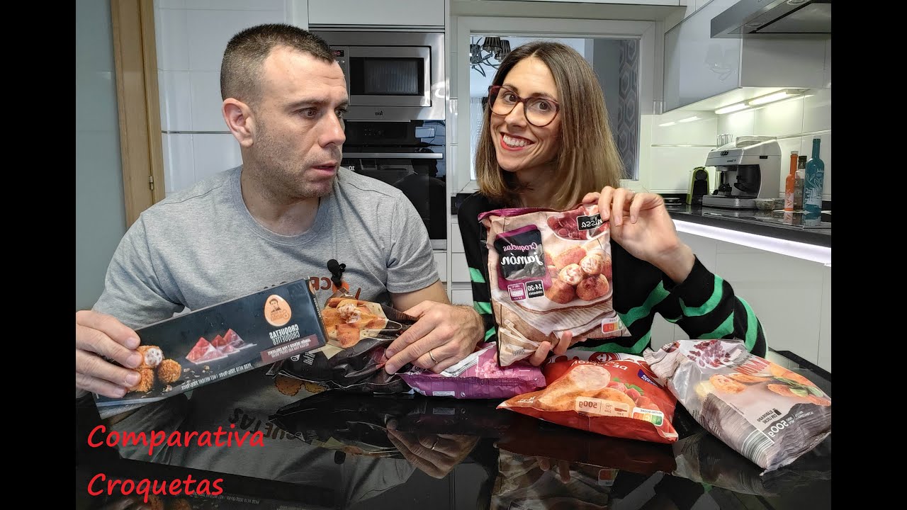 COMPARATIVA CROQUETAS #croquetas #jamón #aldi #lidl #carrefour #mercadona #elcorteingles #comida
