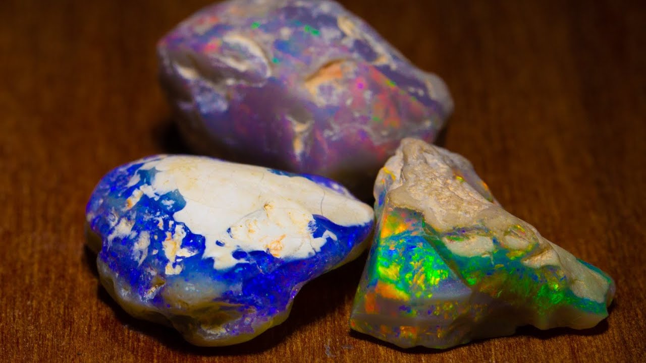 A parcel of rough opal I bought cut a nice profit