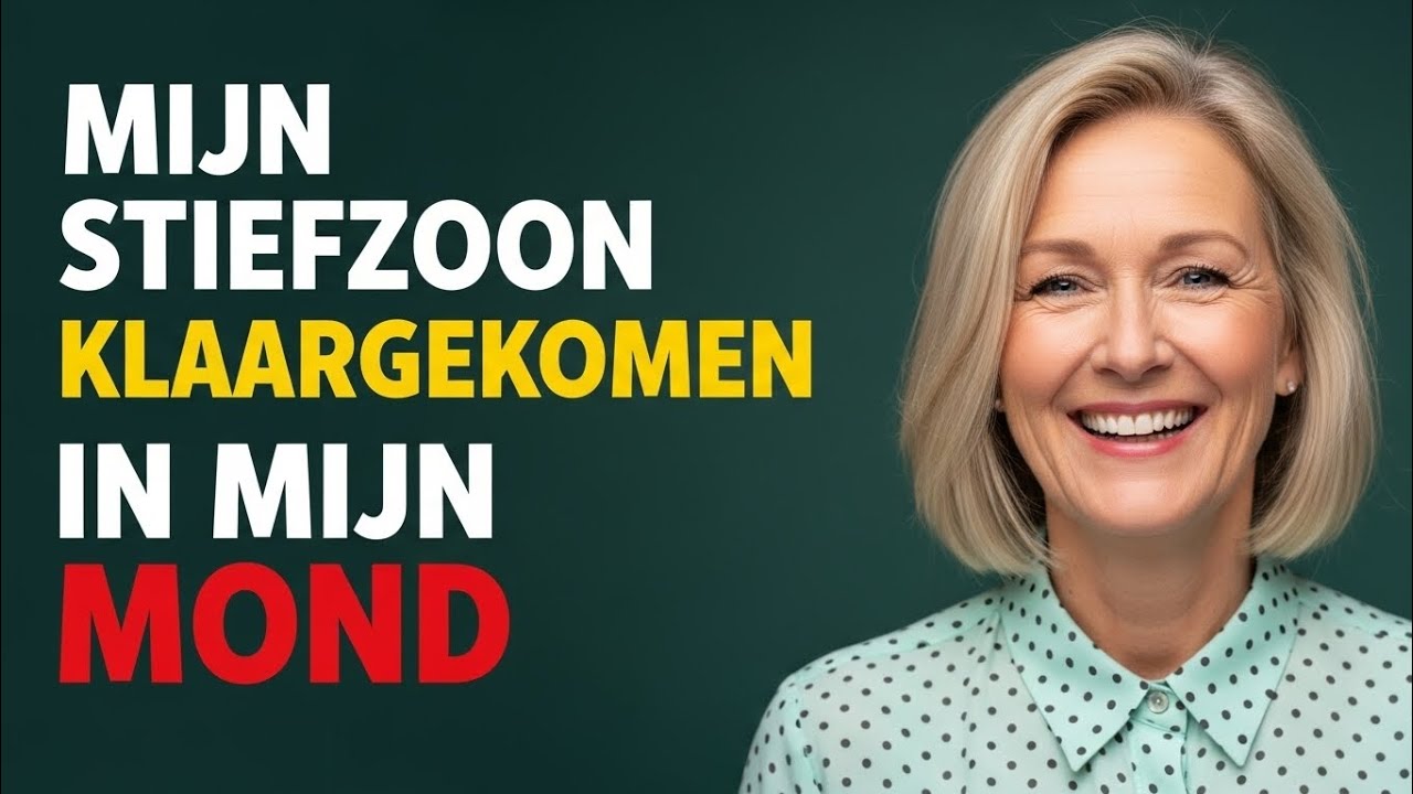 Onze auto ging kapot, dus mijn stiefzoon en ik verbleven die nacht in een hotel.