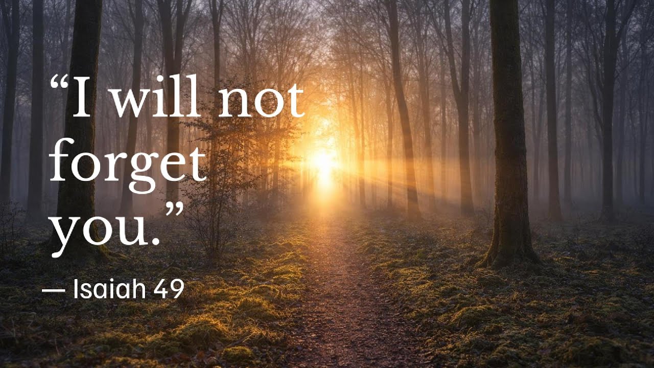 You Are Not Forgotten – Worship Song | Official Lyric Video