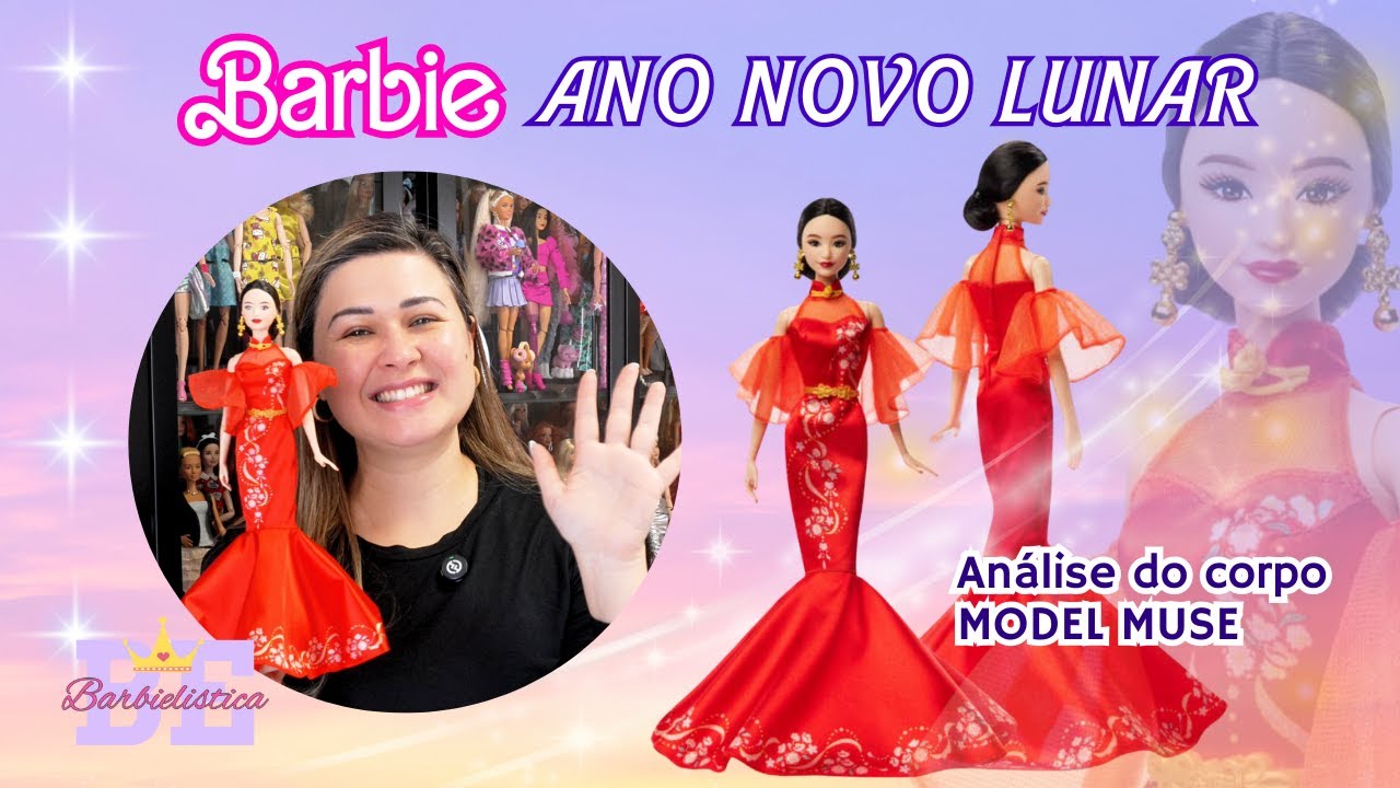 Unboxing Barbie Lunar New Year 2025 | Análise do Corpo Model Muse🤩