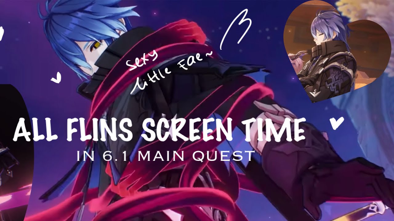 ALL FLINS SCENES in 6.1 Genshin Impact Main Quest (Eng Dub) | #flins #genshinimpact #nodkrai