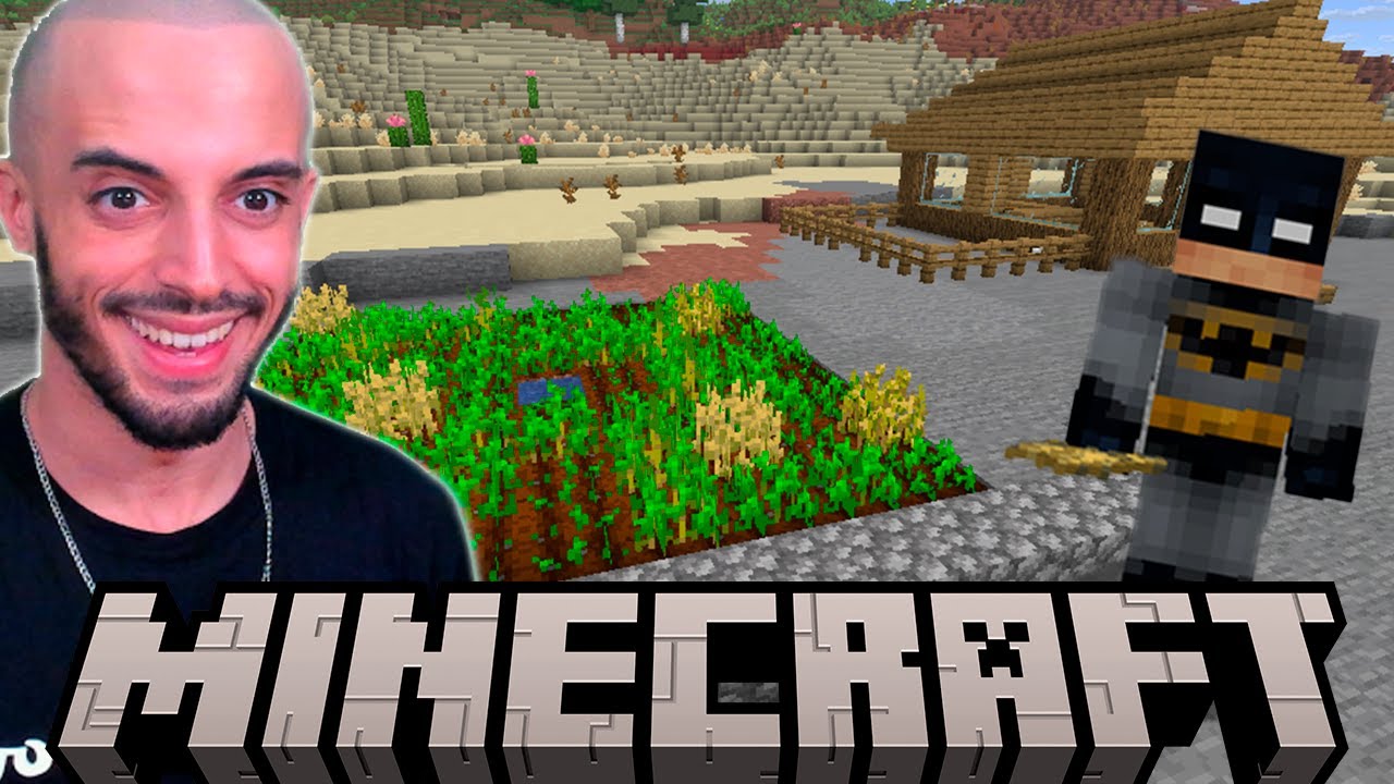 On commence à préparer un CHAMP GÉANT dans MINECRAFT !🌾#05
