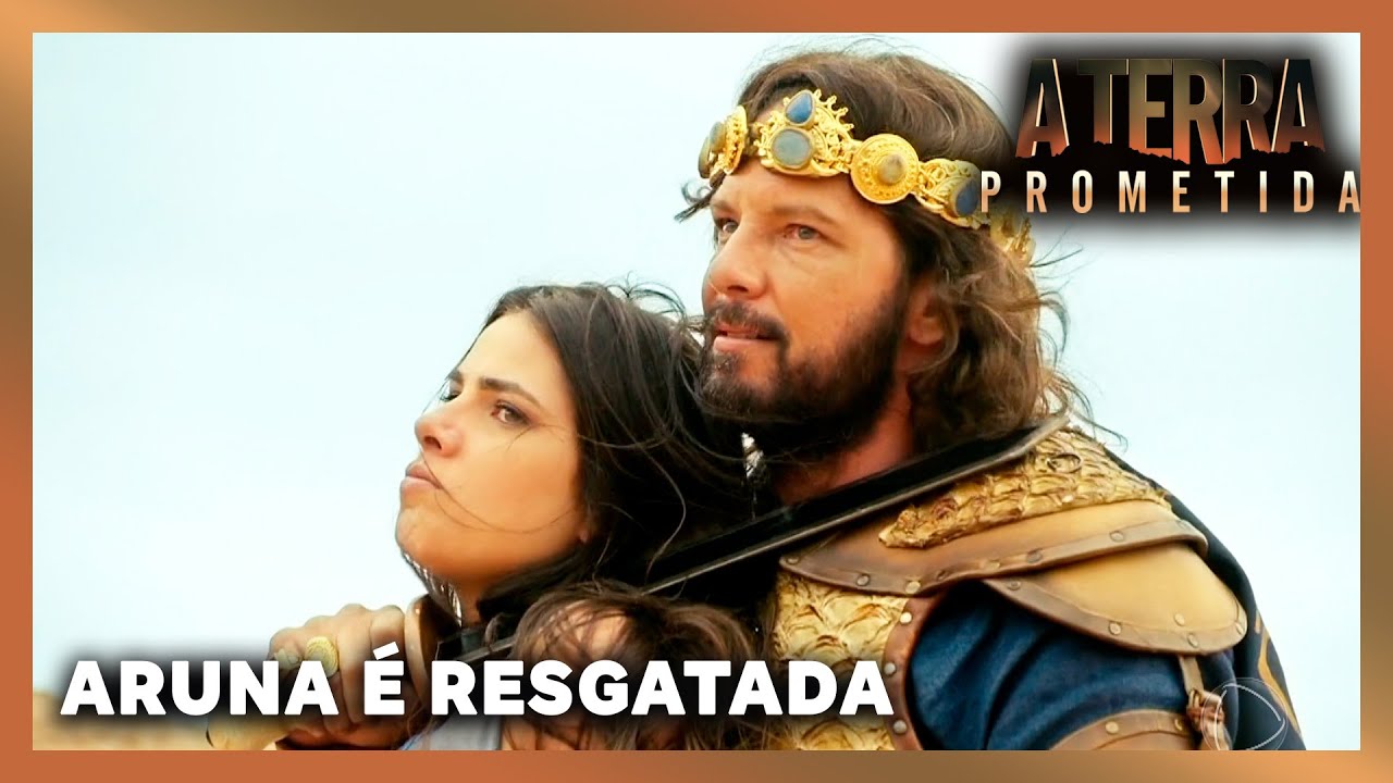 A TERRA PROMETIDA: Aruna é resgatada com ajuda do soldado mascarado