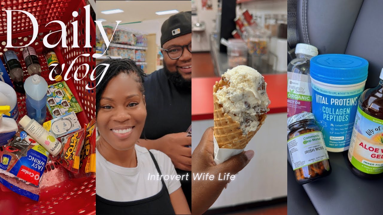 Ice Cream Date, Target Shopping, At Home Pilates, Hauls & More | Introvert Wife Life
