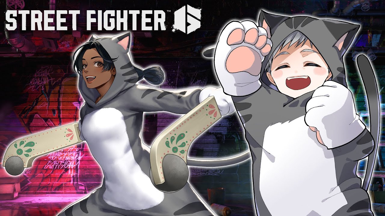 ちょっと作業しつつ雑談しつつランクマしつつ【スト6】