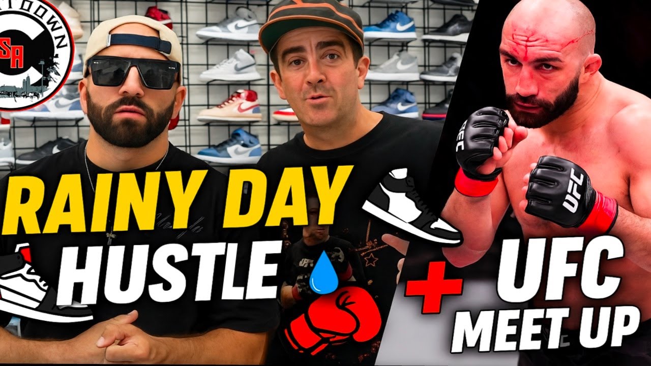 ⛈️Кроссовки в дождливый день и встреча UFC! Внутри отсчёта самого безумного дня в Южной Австралии!🔥