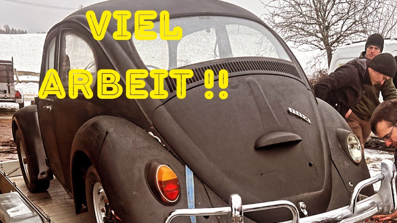 Ich habe mir diesen rostigen VW Käfer gekauft | Restauration möglich?