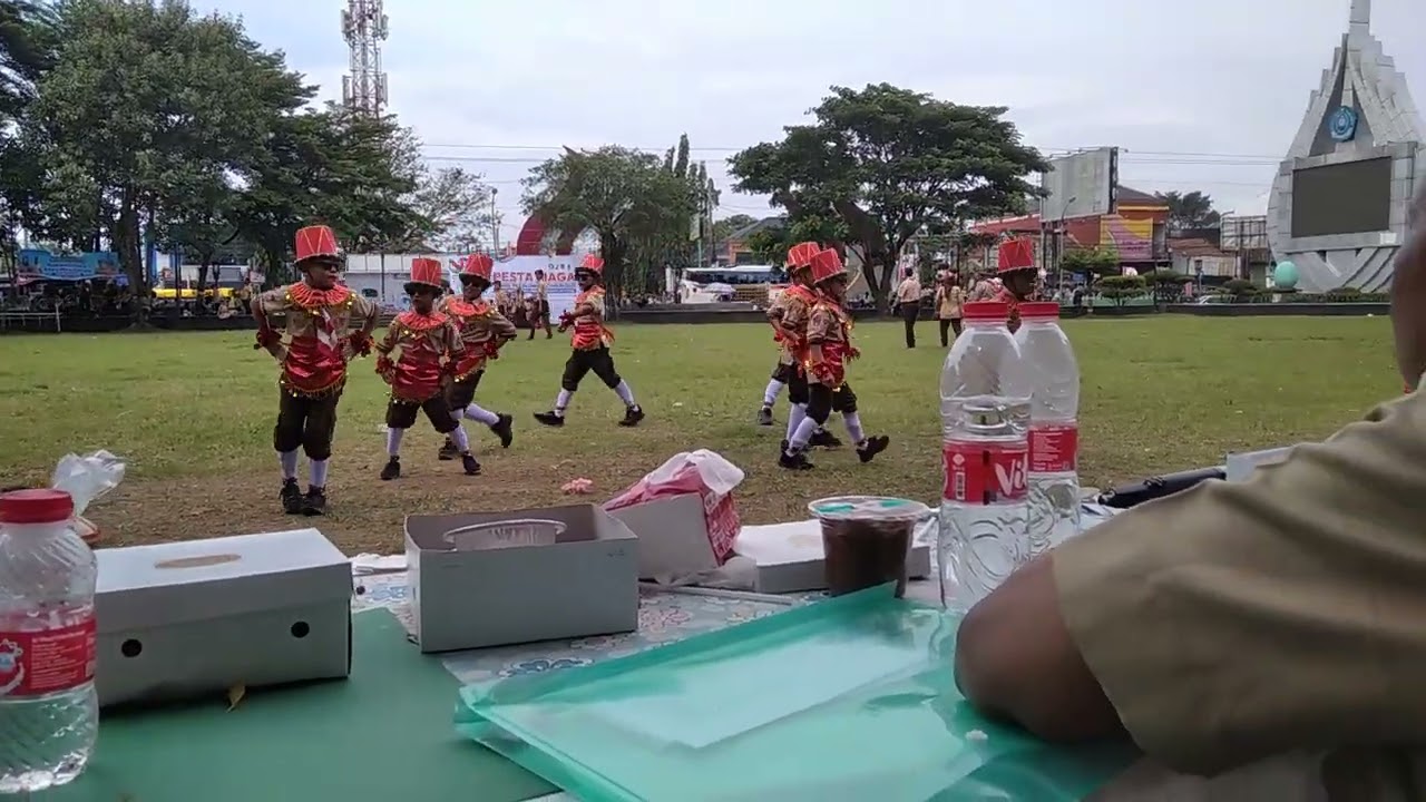 Tari Babalu dari Kabupaten Batang - Pesta Siaga Binwil Pekalongan di Brebes - 2