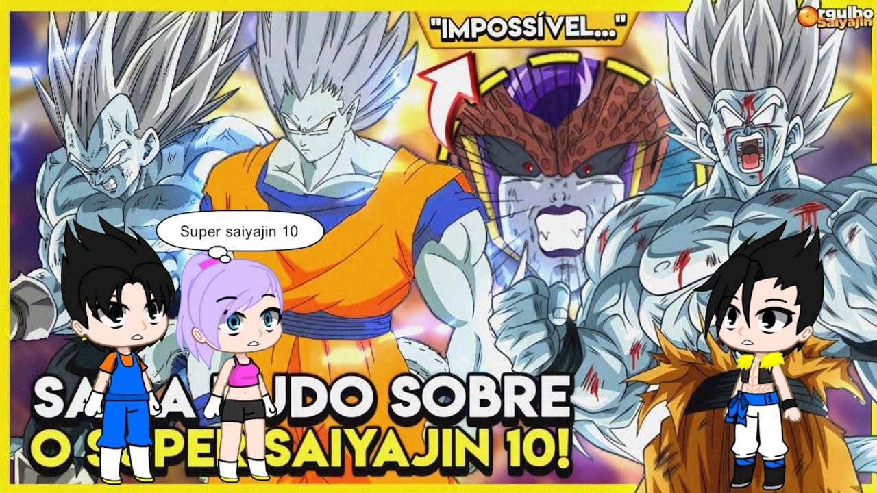 react sobre o super saiyajin 10